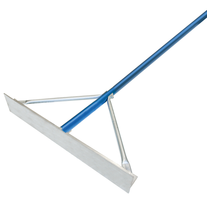 Picture of 30" Magnesium Smooth Blade Asphalt Rake with 7' Aluminum Handle