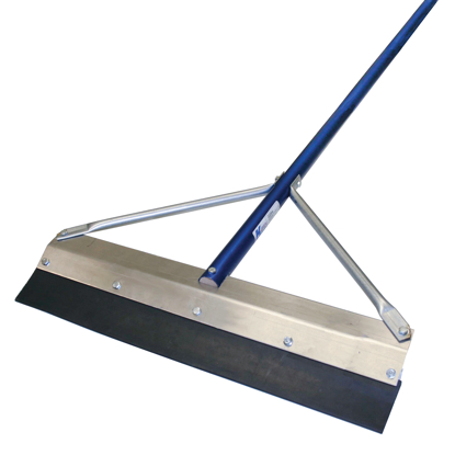 Picture of 24" Round Edge Sealcoat Squeegee with 7' Handle