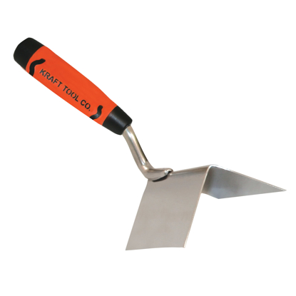 Picture of 4" x 2" Stainless Steel Outside Corner Trowel with ProForm® Handle