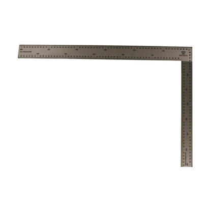 Picture of 16" x 24" Polished Steel Professional Rafter Square - English/Metric