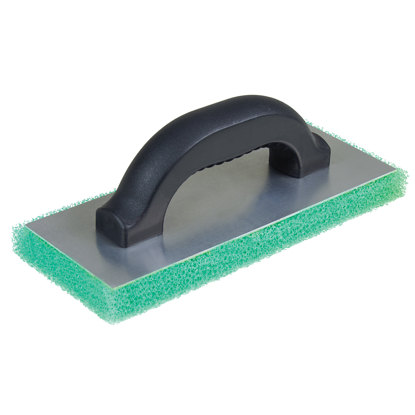 Picture of Hi-Craft® 12" x 5" x 3/4" Green Coarse Texture Float with Plastic Handle