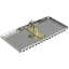 Picture of 13-1/2" x 6" Safety Ramp Walking Straight Groover - 1" Spacing