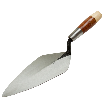 Picture of 13” Narrow London Brick Trowel with Leather Handle