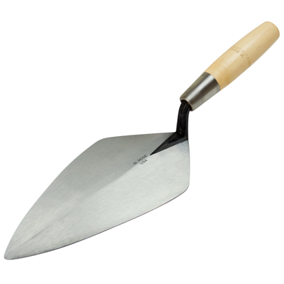 Picture of W. Rose™ 12” Wide London Brick Trowel with 6" Wood Handle
