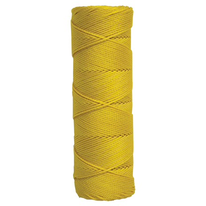 Picture of Yellow Twisted Nylon Line - 350' Tube