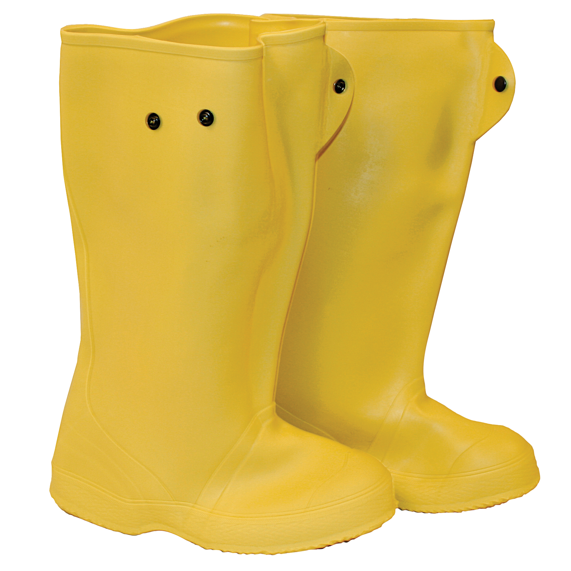 yellow construction boots