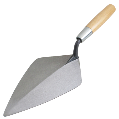 Picture of 10" Wide London Brick Trowel with Wood Handle