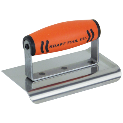 8 x 8-Inch Kraft Tool CF035PF Stainless Steel Hand Edger 12/-Inch 