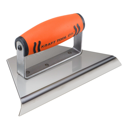 Picture of 3/8" R Stainless Steel Tapered Hand Edger 8" to 3" x 4" with ProForm® Handle
