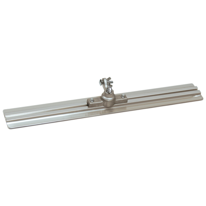Picture of 24" x 3-1/4" Square End Extruded Magnesium Walking Float with All-Angle Bracket