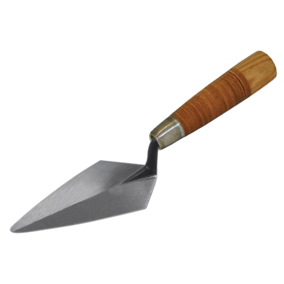 Picture of 4-1/2" Archaeology Pointing Trowel with Leather Handle