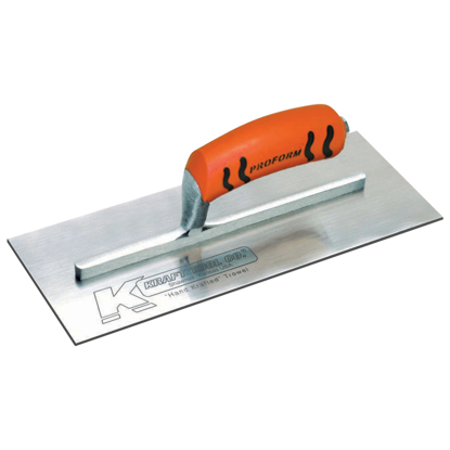 Picture of 11" x 4-1/2" Carbon Steel Plaster Trowel with ProForm® Handle