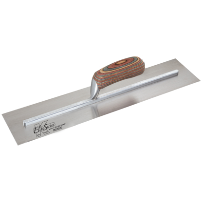 Picture of Elite Series Five Star™ 10-1/2" x 4-1/2" Carbon Steel Plaster Trowel with Laminated WoodHandle