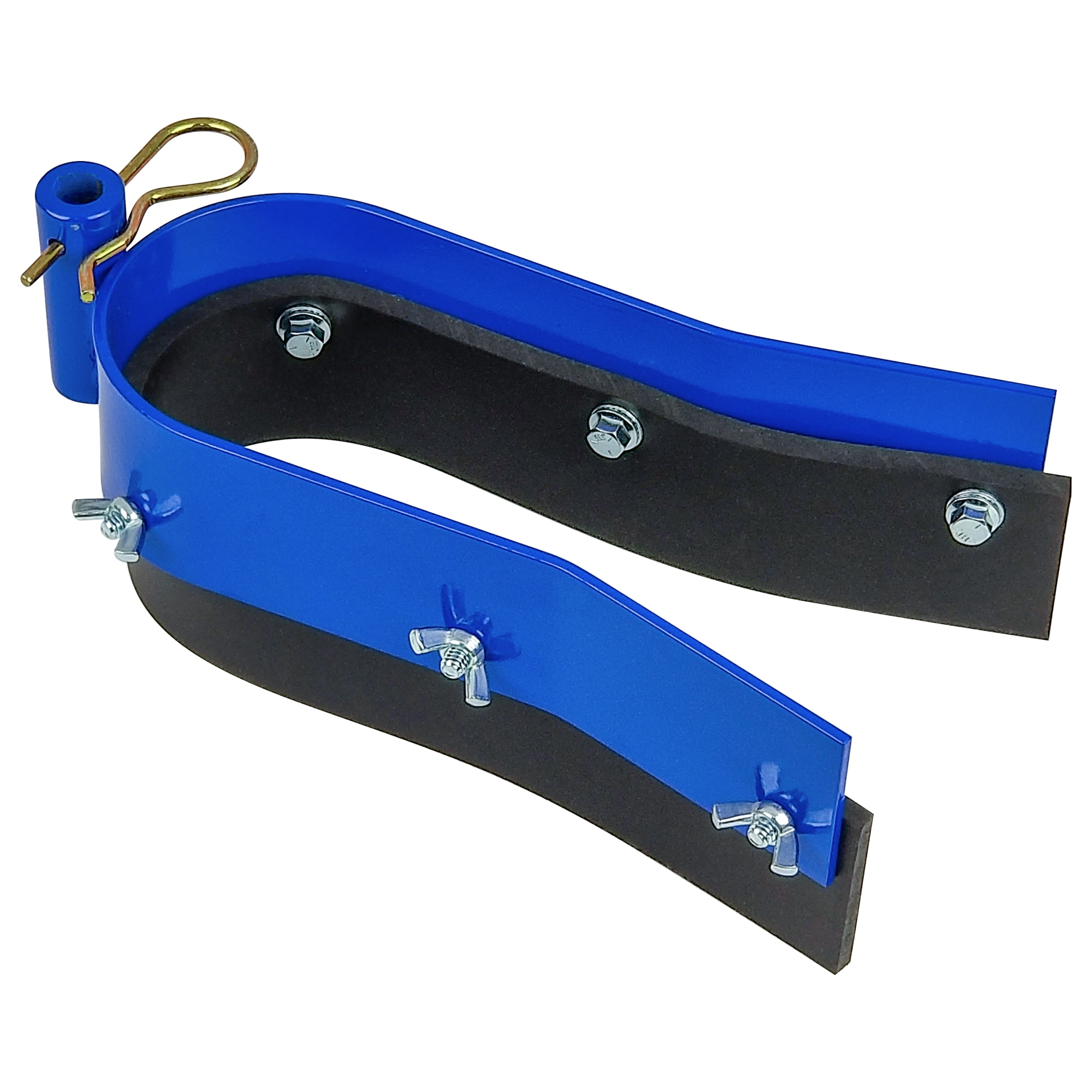 Kraft Tool Co UShape Black Neoprene Crack Squeegee Head and Blade