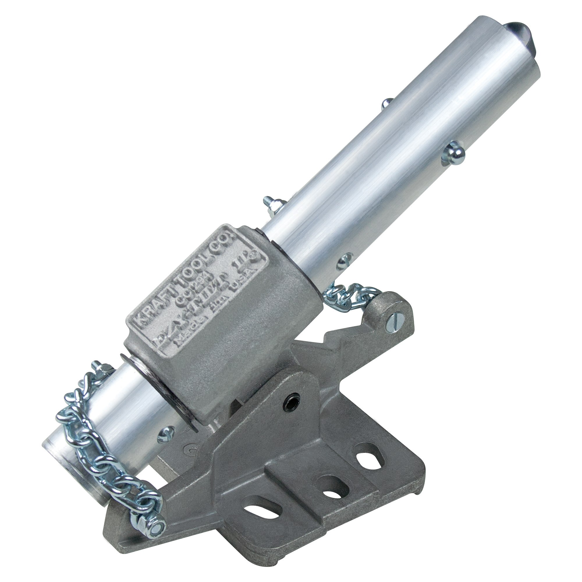 Kraft Tool Co 48" x 7" Laminated Canvas Bull Float with EZYTilt® II