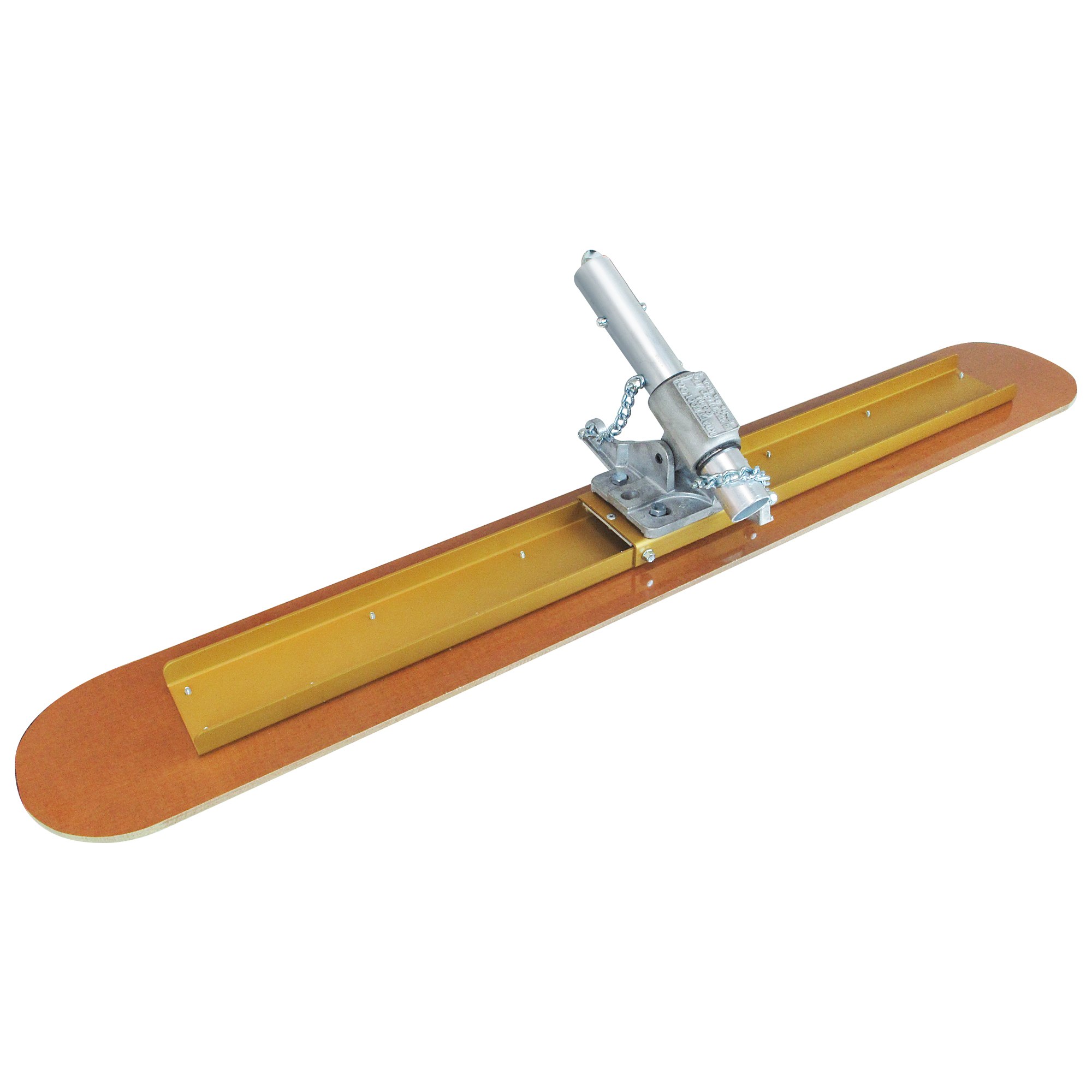 Kraft Tool Co 48" x 7" Laminated Canvas Bull Float with EZYTilt® II