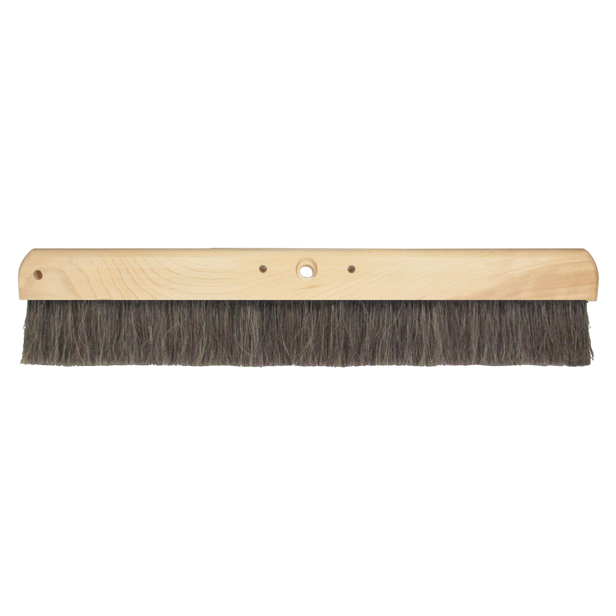 Kraft Tool Co 36" Wood Horsehair Concrete Finishing Broom Head