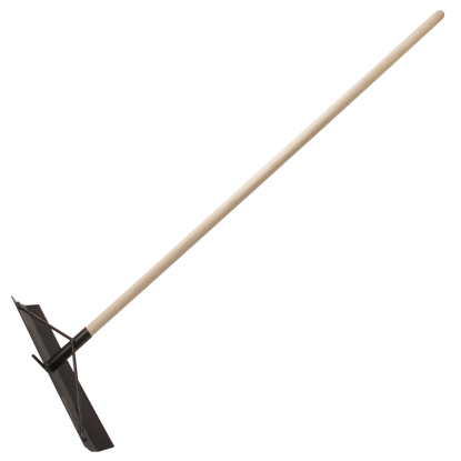 Picture of 19-1/2" x 4" Lightweight Aluminum Concrete Spreader with Hook with Handle (Assembled)