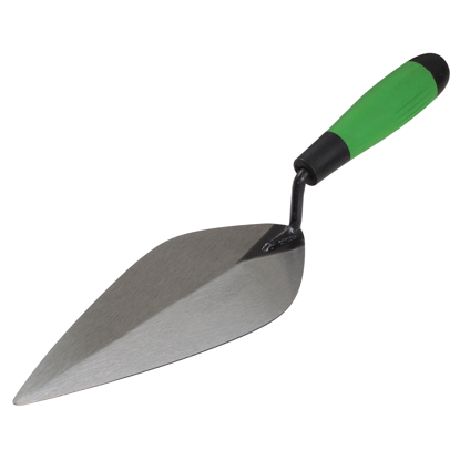 Picture of Hi-Craft® 10" Narrow Pattern Brick Trowel with Soft Grip Handle