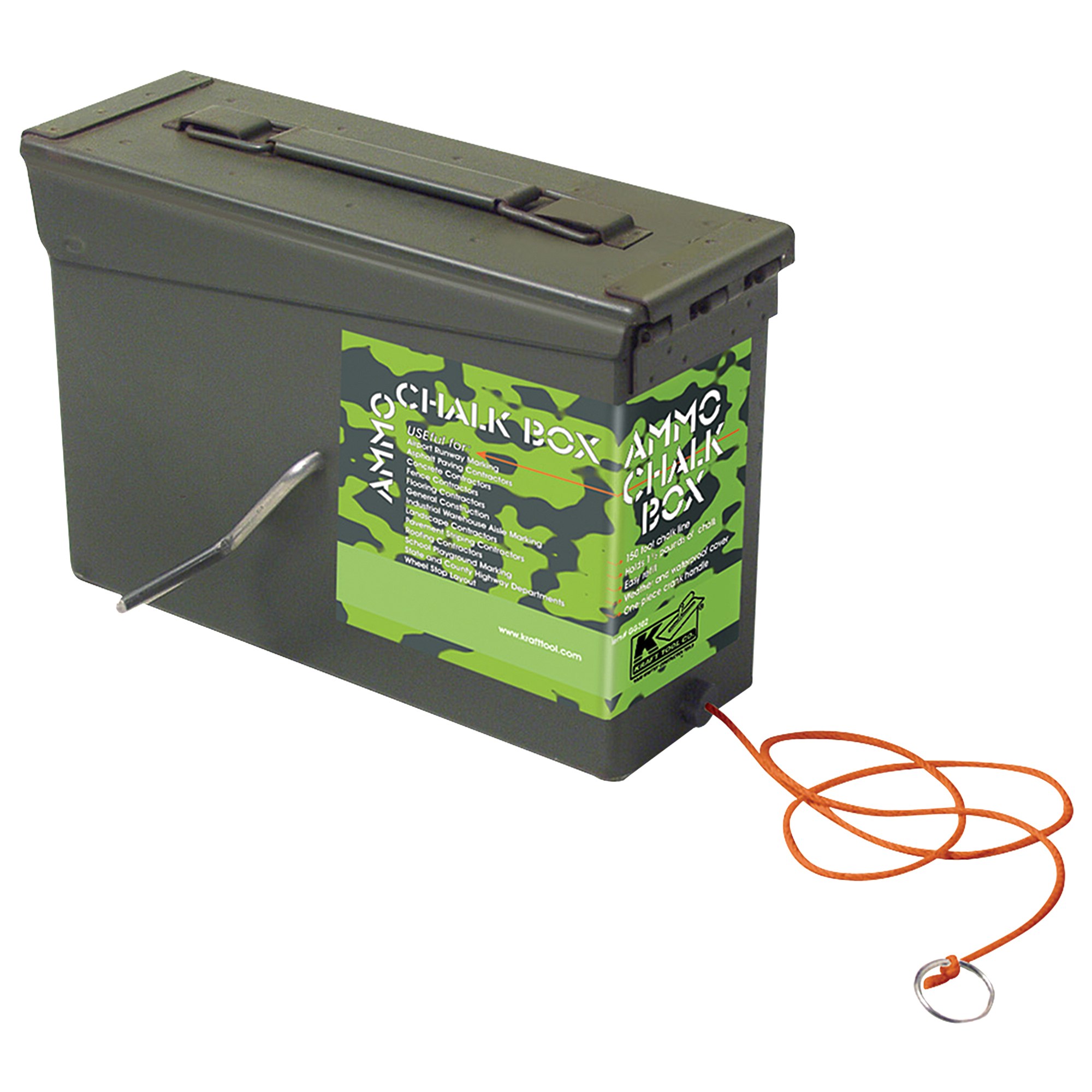 Kraft Tool Co- Ammo Chalk Line Box