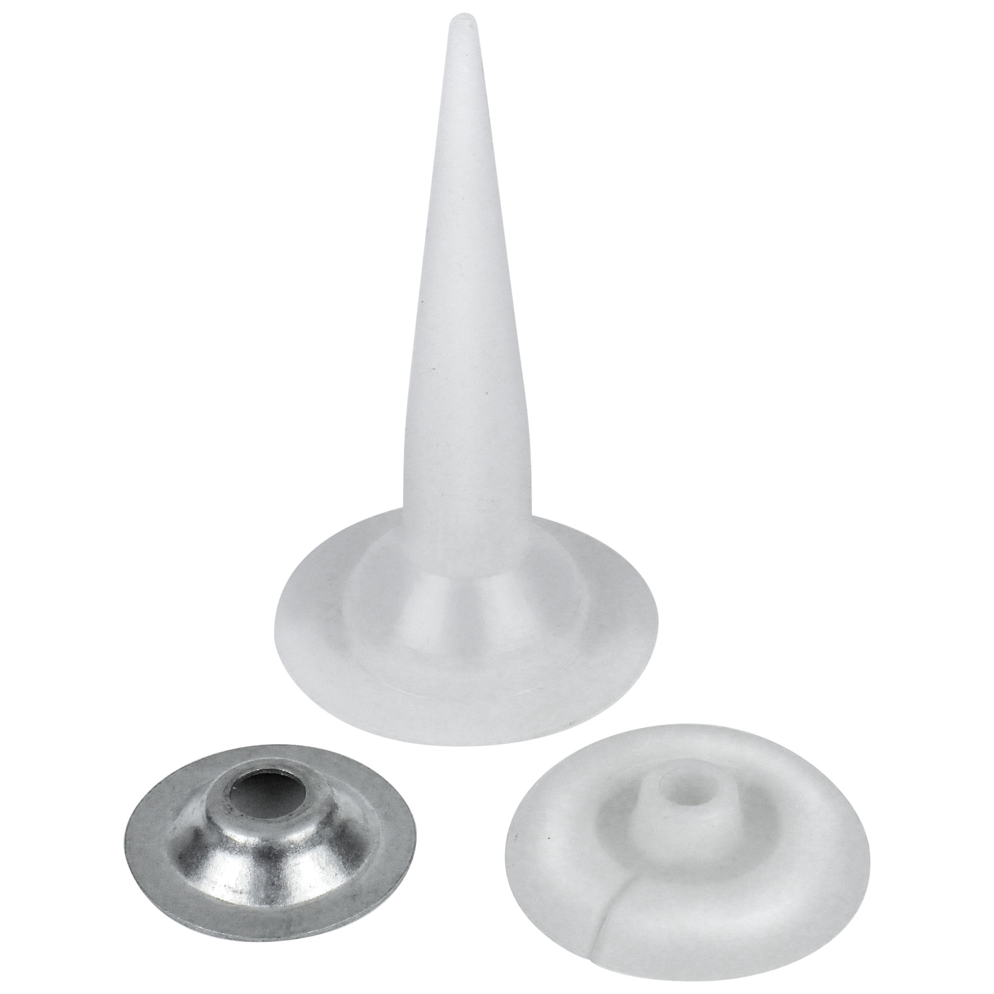 Kraft Tool Co Sausage Tip Pack for 4' Caulk Gun (GG276)