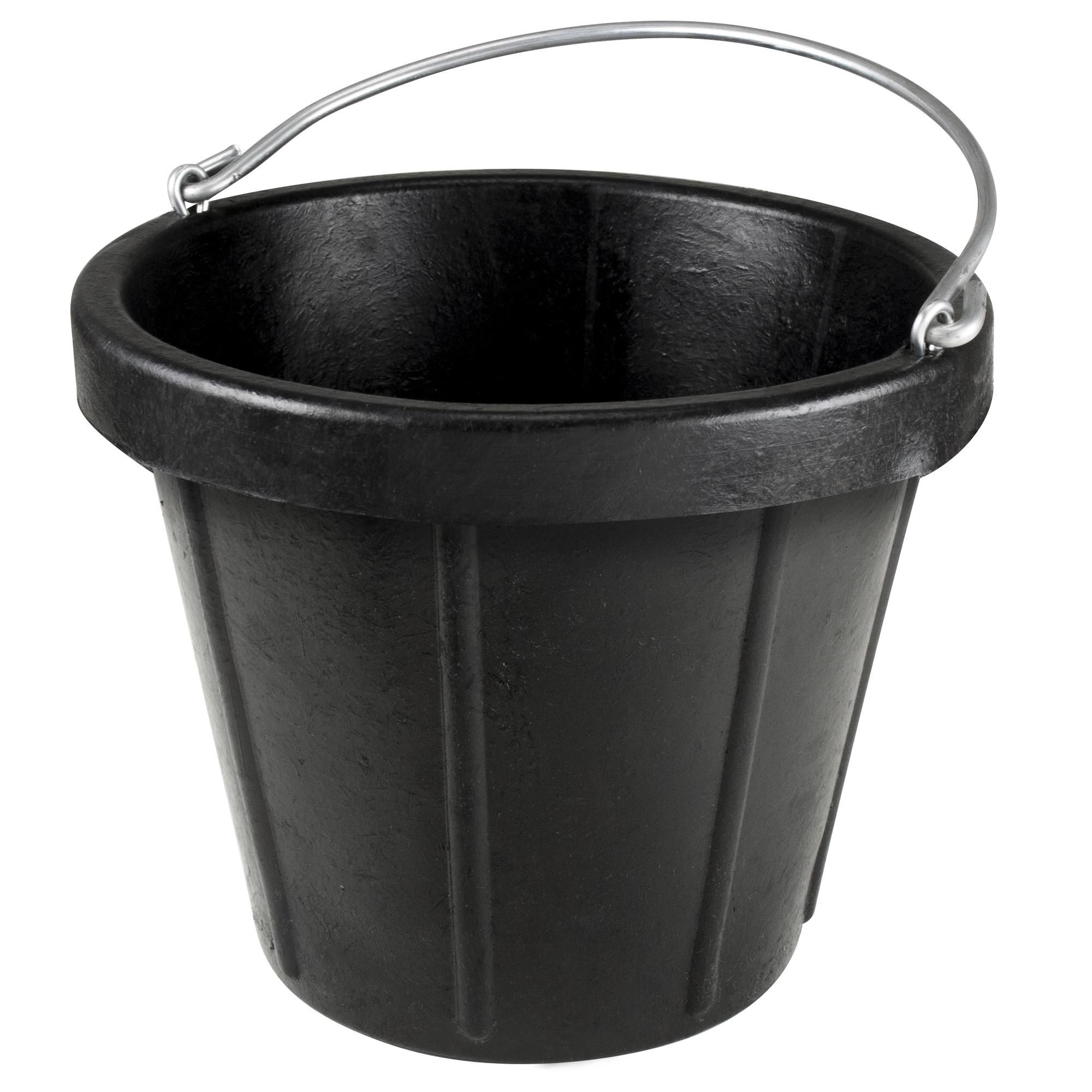 Fortex Flat Back Bucket - Black - 20 Quart