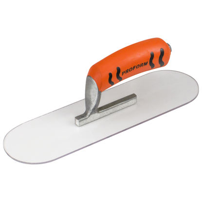 Picture of 12" x 3-1/2" Round End Plexi-Plastic Trowel with ProForm® Handle