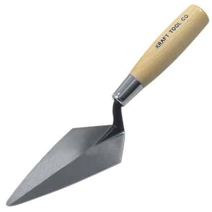 Picture of 4" x 2" Pointing Trowel with Wood Handle
