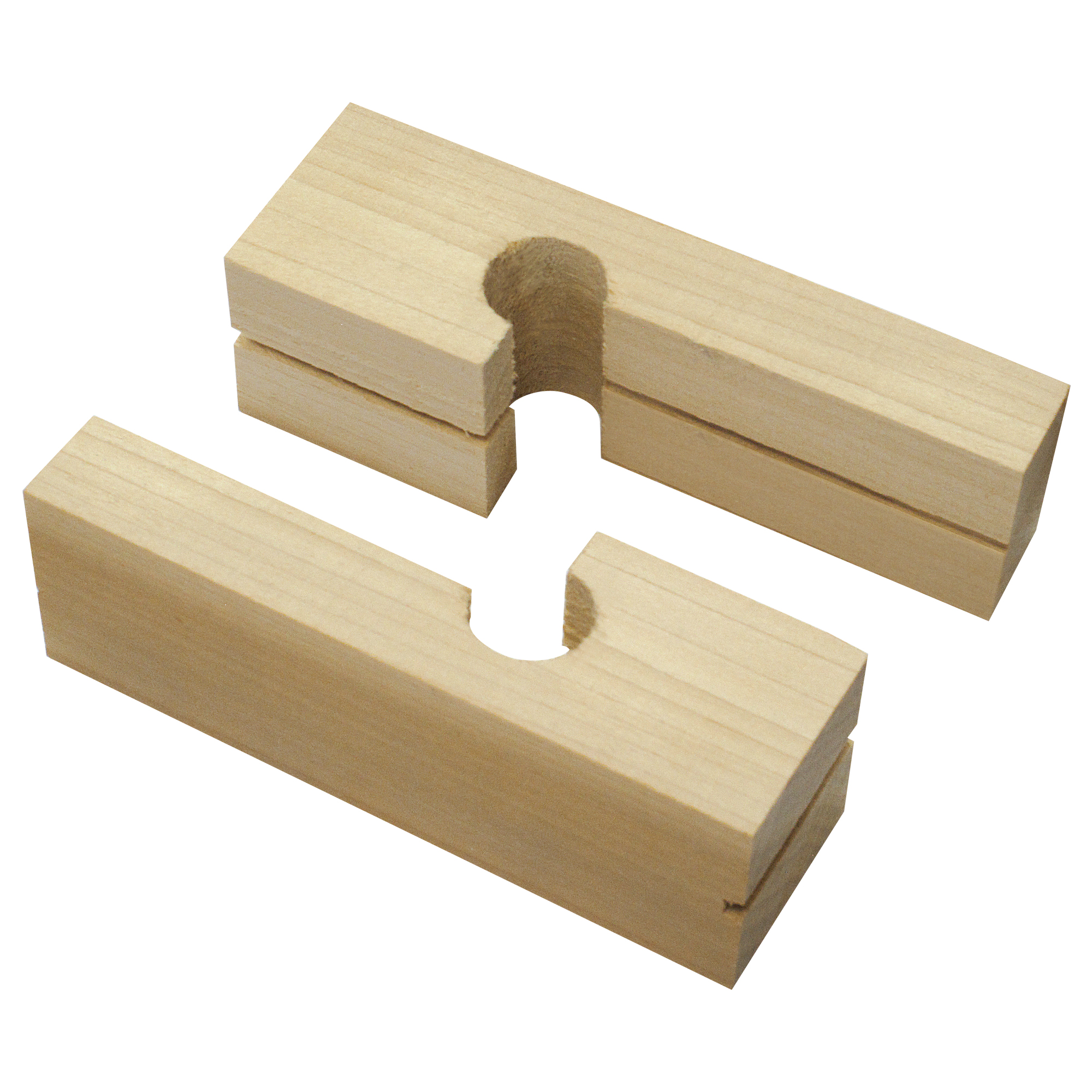 Kraft Tool Co- 4 Wood Line Blocks (Pair)