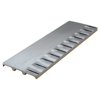 Picture of 24" x 8" Multi-Trac Bull Float Groover Blade - 1/2" Spacing