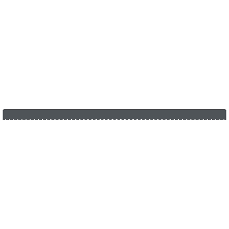 Picture of 24", 1/4" U-Notched Squeegee Replacement Blade