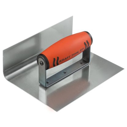 Picture of 6" x 4" 1/2"R Inside Curb & Sidewalk Tool with ProForm® Handle
