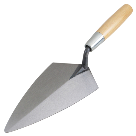 Picture of 11" Philadelphia Brick Trowel with Wood Handle