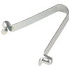 Picture of 10' Aluminum Button Handle with Insert - 1-3/4" Diameter