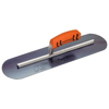 Picture of 18" x 4" Blue Steel Pool Trowel with a ProForm® Handle on a Long Shank