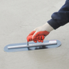 Picture of 18" x 4" Blue Steel Pool Trowel with a ProForm® Handle on a Long Shank