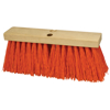 Picture of 18" Heavy-Duty Orange Sweeping Broom with Handle