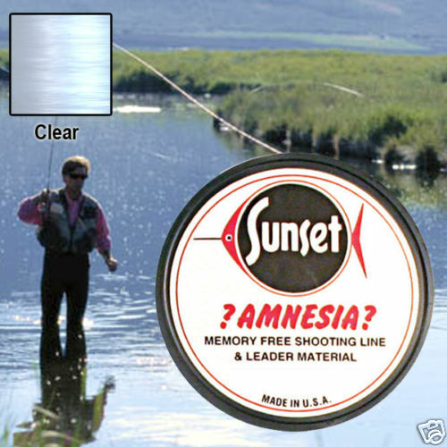 Kraft Tool Co- 15 lb. Clear Amnesia Memory Free Fishing Line (Box of 10  Spools)