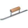 Picture of 14" x 5/8" Half Round Convex Sled Runner with Wood Handle
