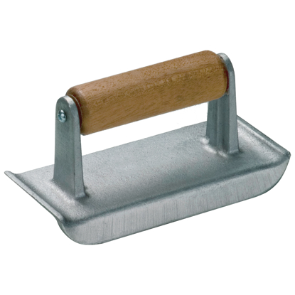 Picture of Hi-Craft® 5-7/8" x 2-5/8" 3/8"R Aluminum Edger with Wood Handle