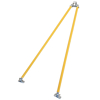 Picture of Gator Tools™ 12' x 2" x 4" Diamond XX™ Paving Float Kit with Bracket, Out Riggers, & 3 Handles