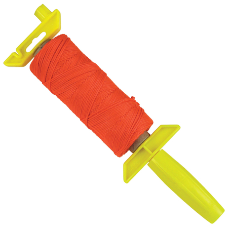 Picture of Fluorescent Orange Braided Nylon Mason's Line - 1000' on EZ-Winder