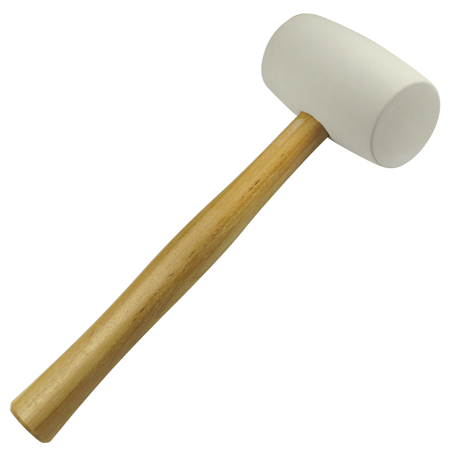 Picture of White Rubber Mallet - 30 oz.