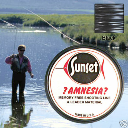 Picture of 8 lb. Black Amnesia Memory Free Fishing Line (Box of 10 Spools)