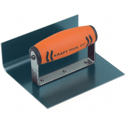 Picture of 6" x 6" x 3"  1"R Inside Blue Steel Cove Step Tool with ProForm® Handle