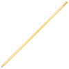 Picture of 8' Anodized Aluminum Swaged Button Handle - 1-3/4" Diameter (Gold)