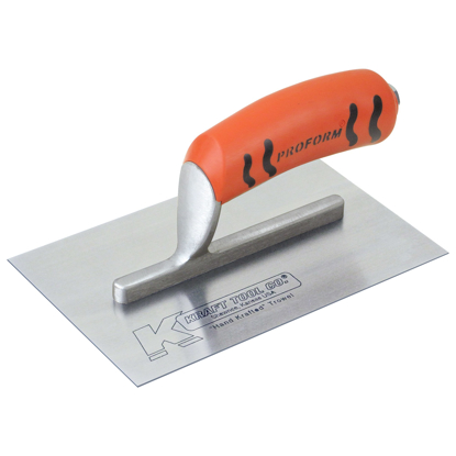 Picture of 6-1/2" x 5" Carbon Steel Midget Finishing Trowel with ProForm® Handle