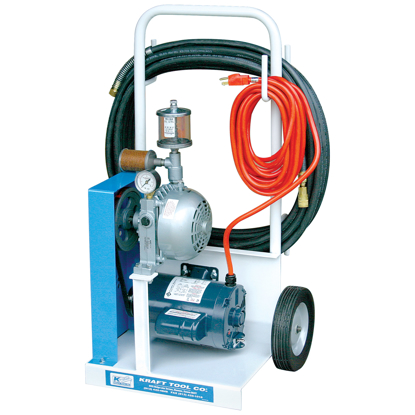 Picture of Compressor, Motor, Hose and Cart for Texture Units