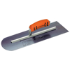 Picture of 12" x 4" Round Front/Square Back Blue Steel Cement Trowel with ProForm® Handle