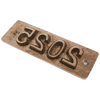 Picture of Personalized Large Text Name Date Stamp with ProForm® Handle